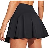 Heathyoga Pleated Tennis Skirt for Women with Pockets Shorts High Waist Athletic Golf Skirts Skorts for Woman Skater