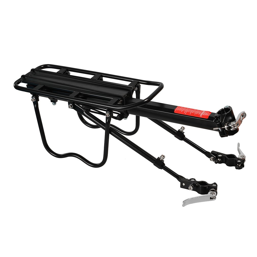 ROCKBROS Bicycle Pannier Rack Mountain Bike Pannier Rack Quick Release with Reflector 24-29 Inch With/without Mudguard Aluminium Alloy