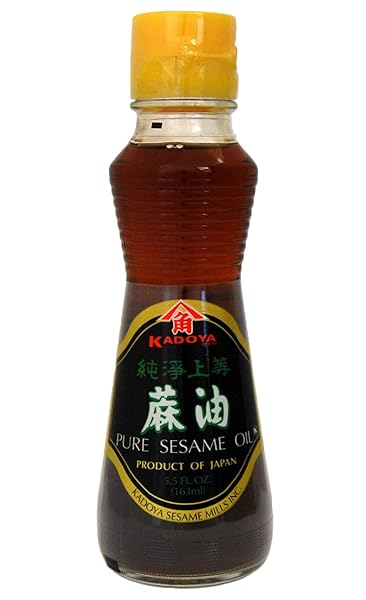 KADOYA 100% PURE SESAME OIL 5.5 OZ PACKAGING MAY VARY
