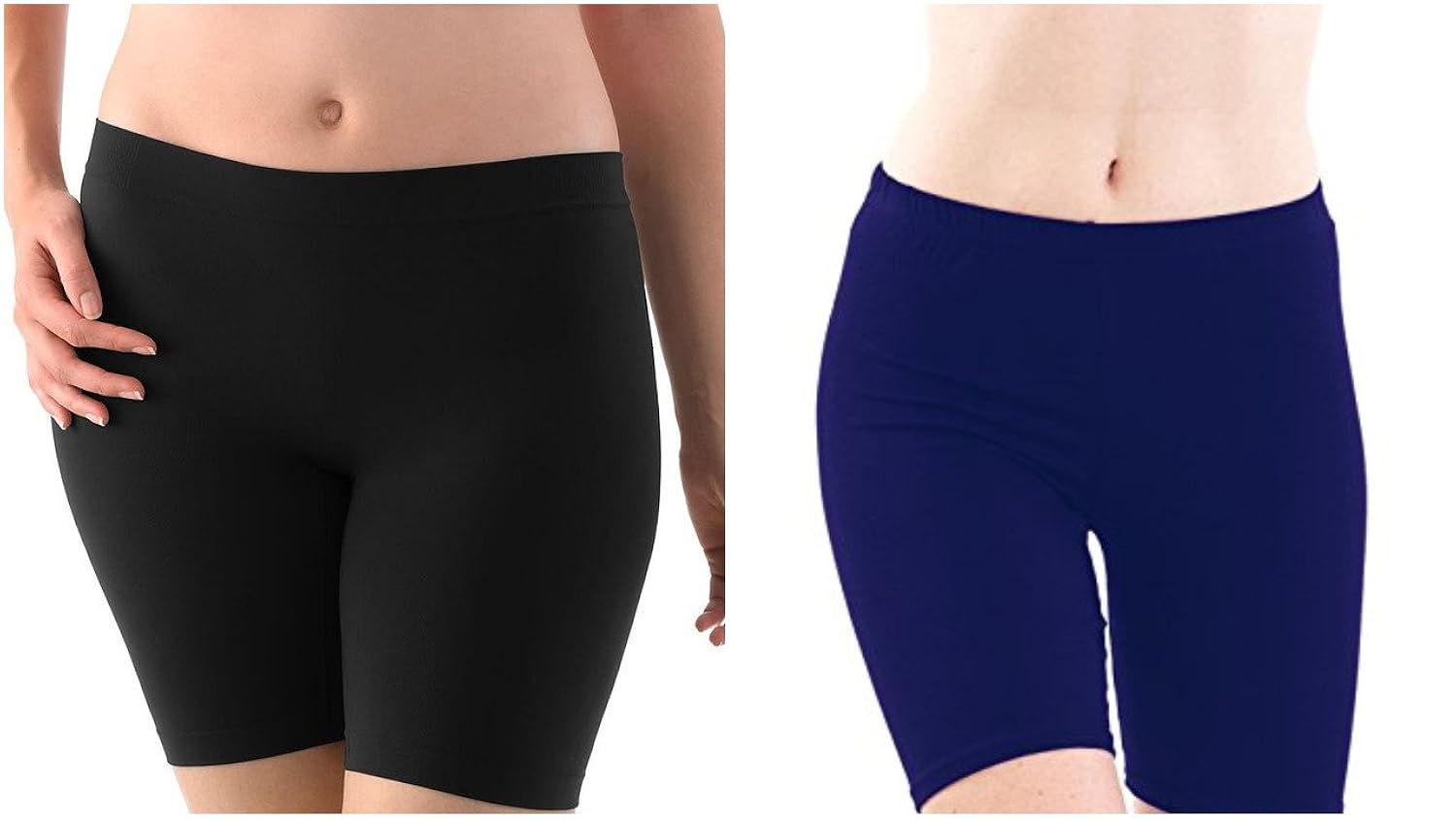 vd sales, combo pack of blue & black cotton half tights for women & girls