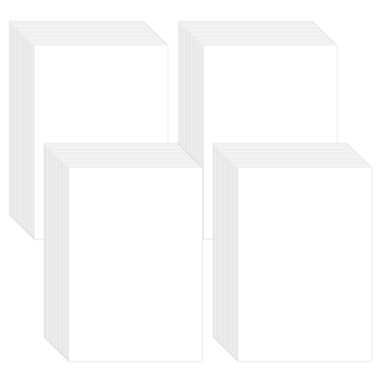 Photo 1 of 100 Sheets Cardstock Printer Paper 8.5 X 11 Bulk White Cardstock for Printer Card 180gsm Stock Certificate Paper for DIY Crafting Cards Making, Office Printing, Invitations, Scrapbook Supplies