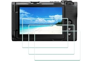 ULBTER Screen Protector for Nikon ZR Z R Camera [3 Pack],0.3mm 9H Hardness Tempered Glass, Anti-Scrach Anti-Bubble Anti-Dust