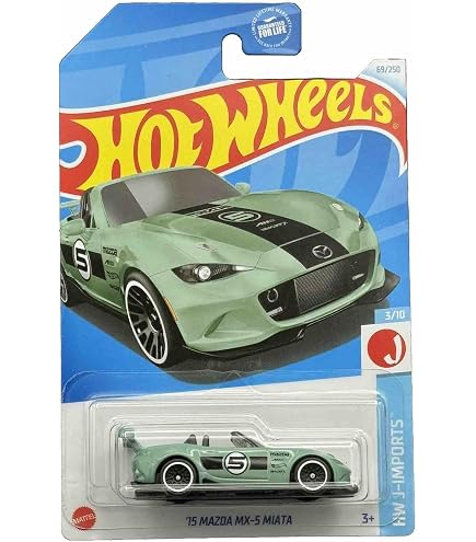 Amazon.com: Hot Wheels 1:64 Scale Mazda MX-5 Miata Orange, HW J