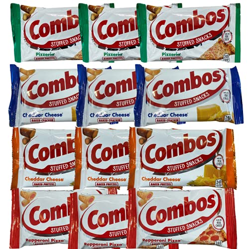 Generic Combos Baked Snacks Classic Variety Pack of 12 4 Flavors