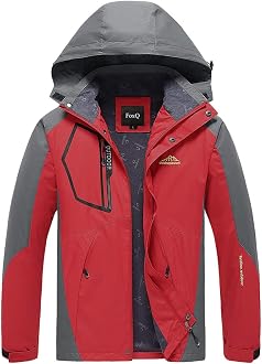 Rain Jacket Outdoor Hiking Coat 