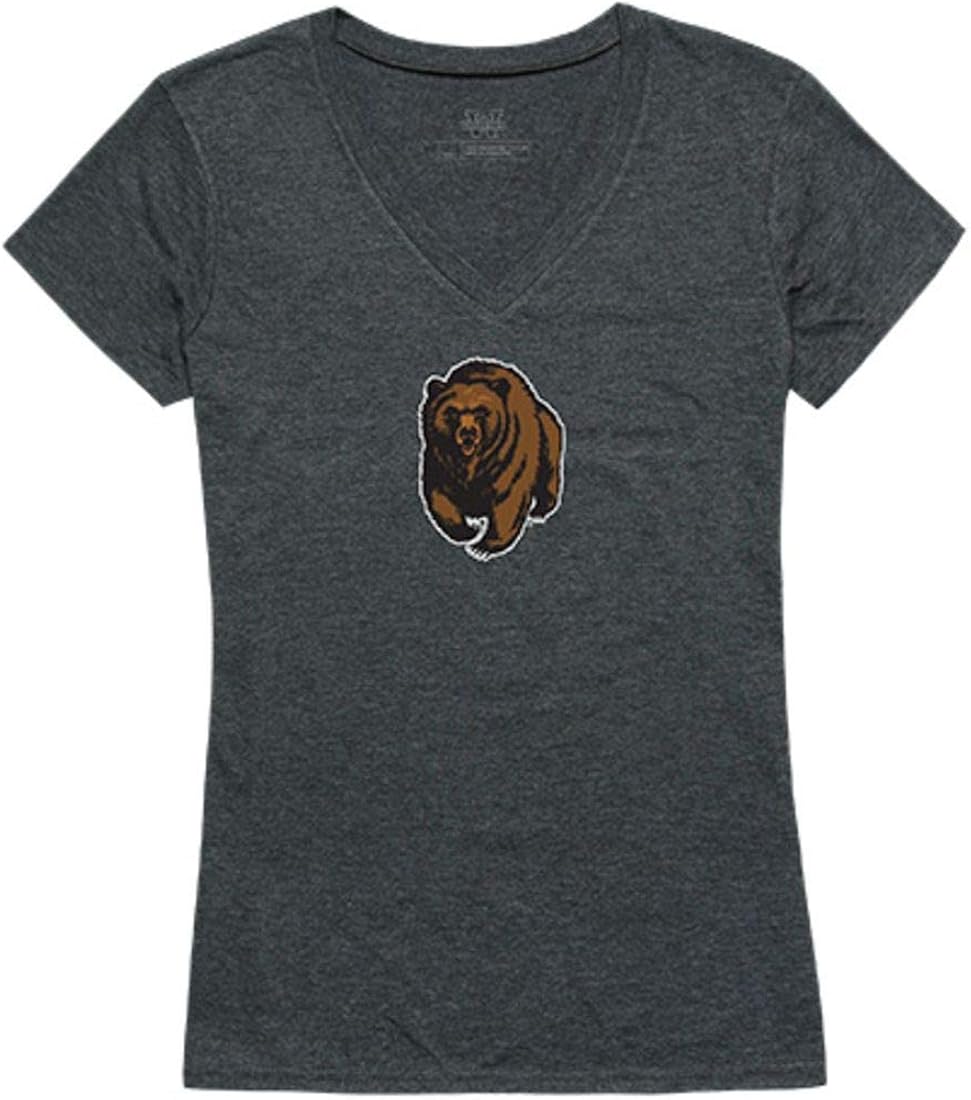 W Republic University of Montana Grizzlies NCAA Women's Cinder Tee T-Shirt Heather Charcoal 