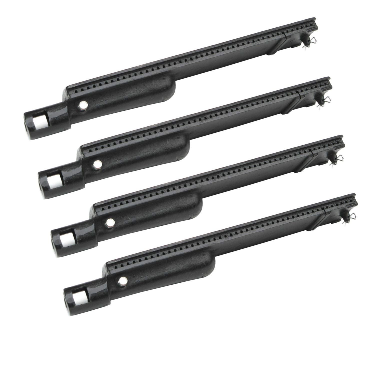 Photo 1 of Direct store Parts DB103 (4-Pack) 15 3/4 Inch Cast Iron Burner Replacement for BBQ Barbeques Galore Turbo 3 Grill Burners Charbroil 463241004, 463241904,Chefs Charbroil SAMS Gas Grill