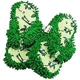 Lazy One Women's Rise and Shine Daisy Plush Thong Flip Flop Slippers