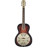 Gretsch G9241 Alligator Mahogany Round Neck Acoustic Electric Resonator - 2-Color Sunburst, Padauk Fingerboard