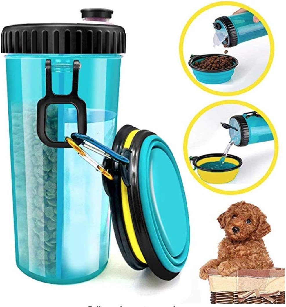 dual dog food container