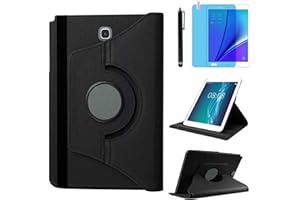 Case for Samsung Galaxy Tab A 8.0 inch 2015 (SM-T350 T351 T355 SM-P350 P355) - 360 Degree Rotating Stand Case Smart Protectiv