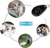 Diyife Dog Clicker 2 Pack Black Green with Wrist Strap Training Clickers view 5