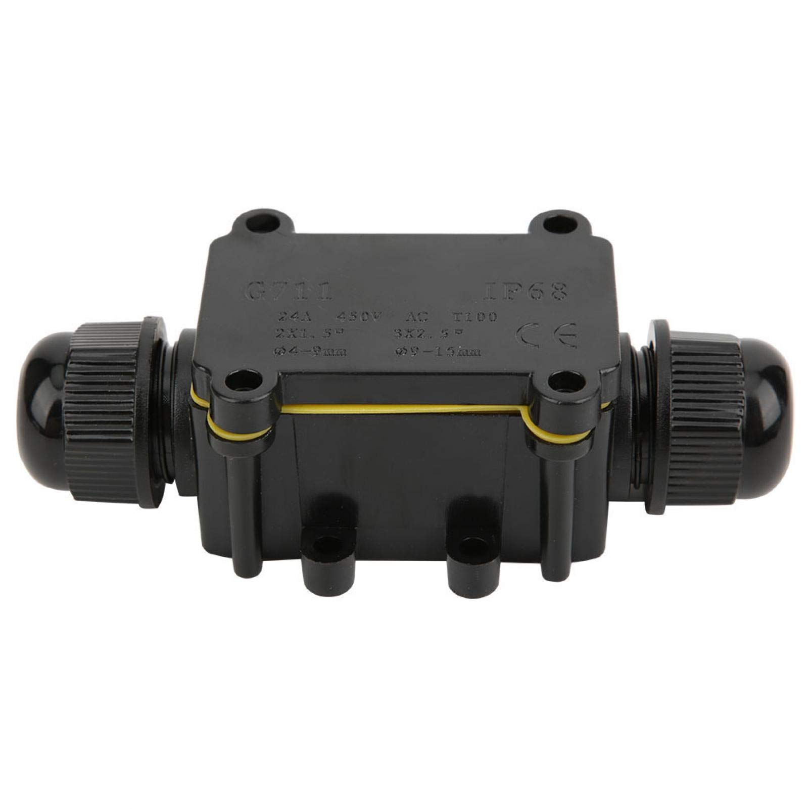 Outdoor IP68 Grade Protection 2-Way Protection Connector Underground Waterproof Junction Box for Industry Production