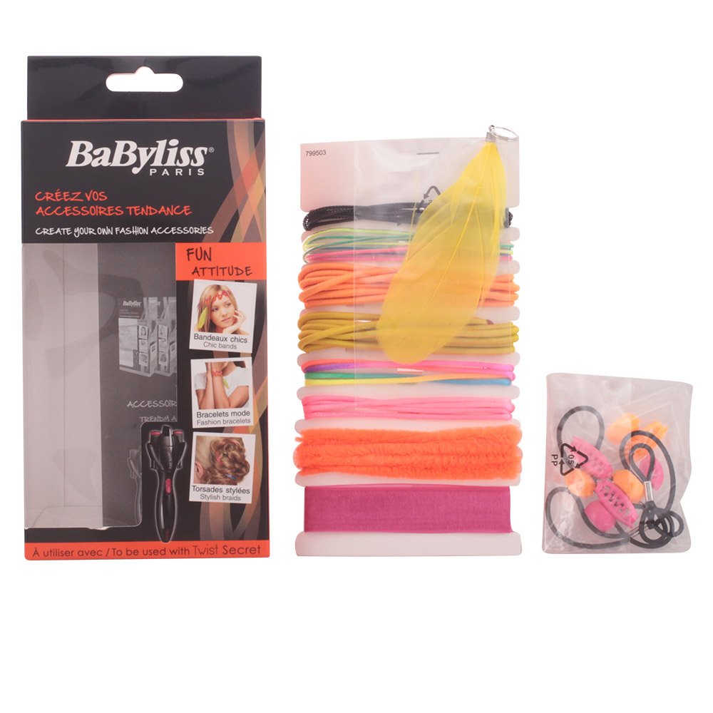 BaByliss 799503 Twist Secret Hair Accessories Fun Attitude