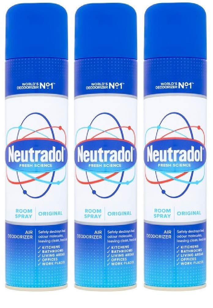 Neutradol Original Room Spray Odour Destroyer 300Ml - Pack Of 3