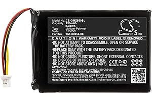 Cameron Sino Battery for Garmin DriveSmart 5, DriveSmart 55, DriveSmart 65 PN:Garmin 361-00056-08 750mAh / 2.78Wh