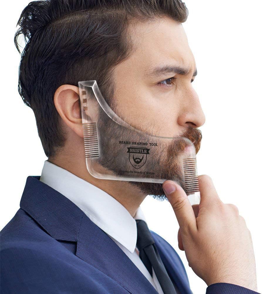 BRISTLR Beard Shaping & Styling Tool for Perfect Grooming