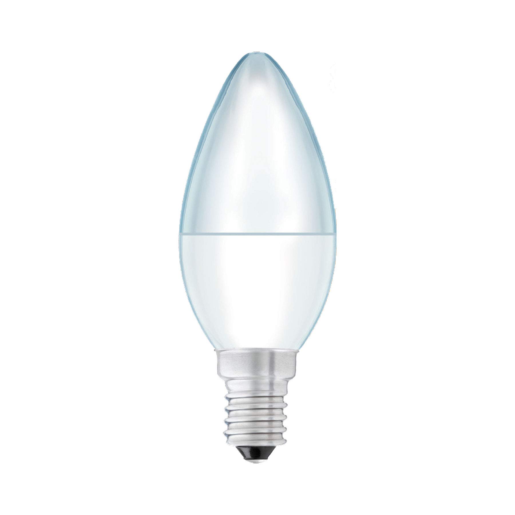 Status 8watt Candle LED SES E14 Small Screw Cap Opal Warm White Equivalent to 60watt Dimmable