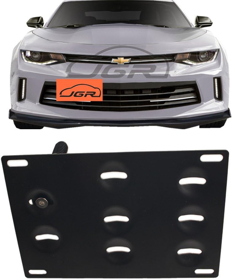 Best no drill license plate bracket mustang