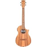 Teak Tri-Top Baritone Ukulele with Cutaway &amp; EQ