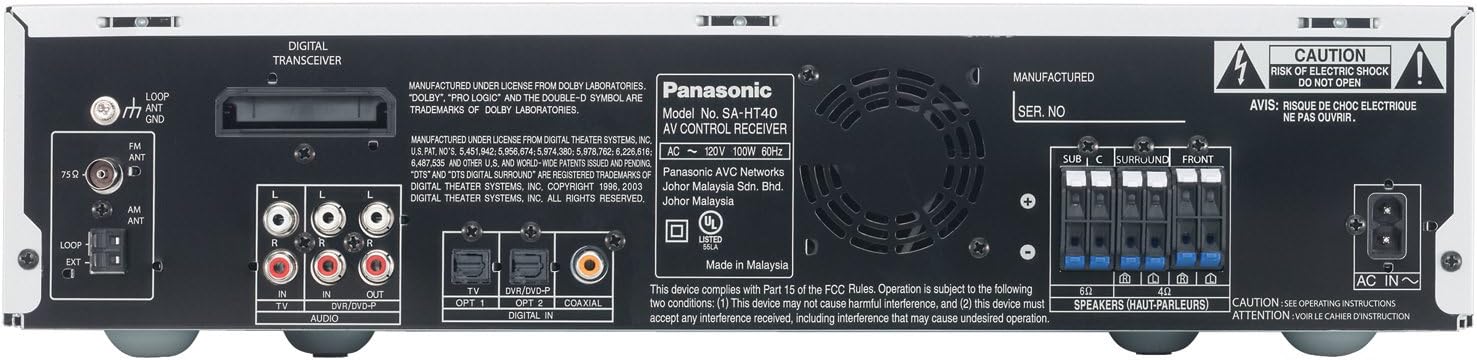panasonic sc ht40