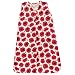 Touched by Nature Unisex Baby Organic Cotton Sleeveless Wearable Sleeping Bag, Sack, Blanket, Poppy, 0-6 Months