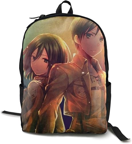 Amazon 進撃の巨人cp キッズ リュック 男の子 女の子 バッグ 子ども リュックサック 学生 通学 遠足 通勤 大容量バックパック 男女兼用 シューズ バッグ