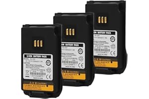 AWEDAS (3-Pack 7.4v 1500mAh BL1502 BL2020 BL1504 Battery for Hytera HYT Radio PD682i PD502i PD502/506/562 PD600 PD602/602G PD606/606G PD662/662G/682/682G PD402i/482i PD562i/602i BL2020-EX Battery