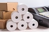 Smooth Papers 80x70mm Thermal Till Rolls Pack of 20 for EPOS Receipt Printers view 1