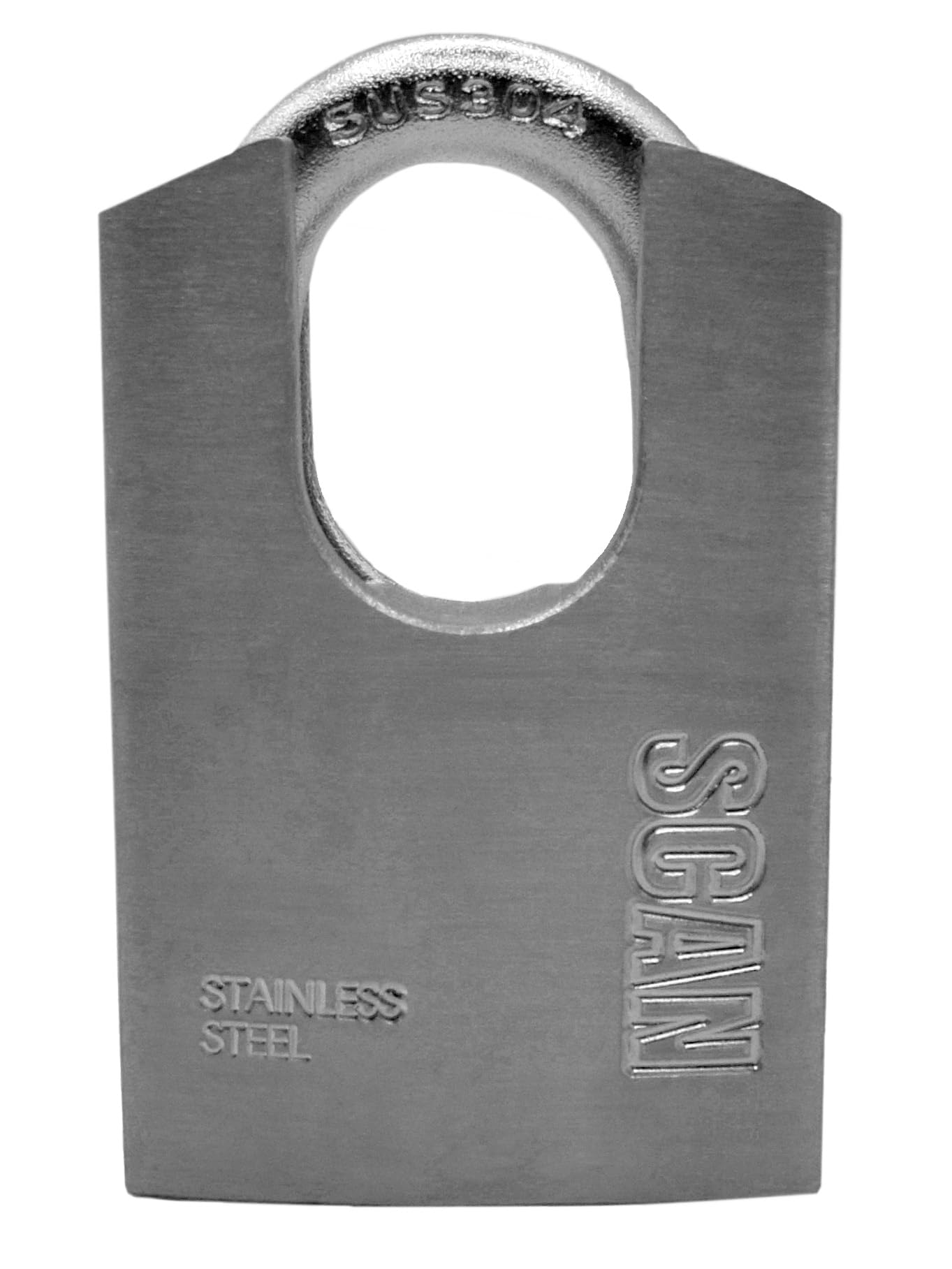 SCAN SCAPLS50 Shrouded Padlock, Steel, 50mm