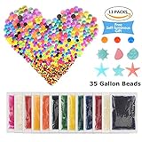 Leisure&More Value Pack Water Beads 24 oz, 650gram ,70000 Pieces, Gel Beads,Tactile Sensory Toys for Kids ,Orbeez Refill,DIY Gift Idea , Vase Filler ,Grow Plants ,Relaxing Squishy Beads Spa