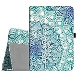 Fintie Asus ZenPad 3S 10 Z500M / ZenPad Z10 ZT500KL Case - [Slim Fit] Premium PU Leather Folio Stand Cover with Auto Sleep/Wake for ZenPad 3S 10 / Verizon Z10 9.7-inch Tablet, Emerald Illusions