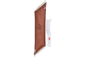 By The Cup Chocolate Bavarian Pie & Pastry Filling, 2 Pound with Spatula Knife