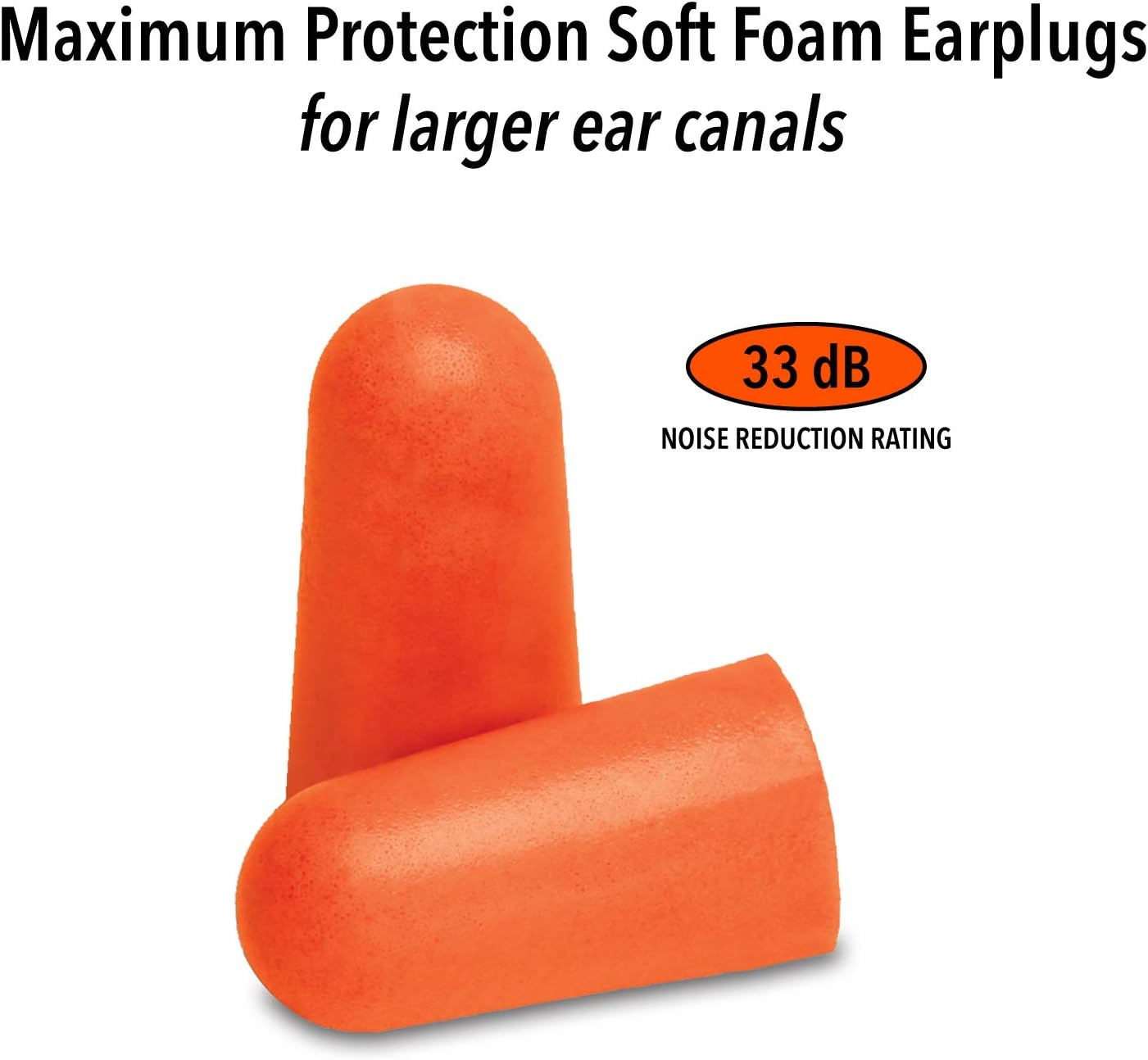 Mack’s Maximum Protection Soft Foam Earplugs – 50 Pair, 33 dB Highest NRR – Comfortable Ear Plugs for Sleeping, Snoring, Loud Concerts, Motorcycles and Power Tools: Health & Personal Care