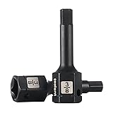 toolant 1/2" drive 3/8" impact hex bit socket set