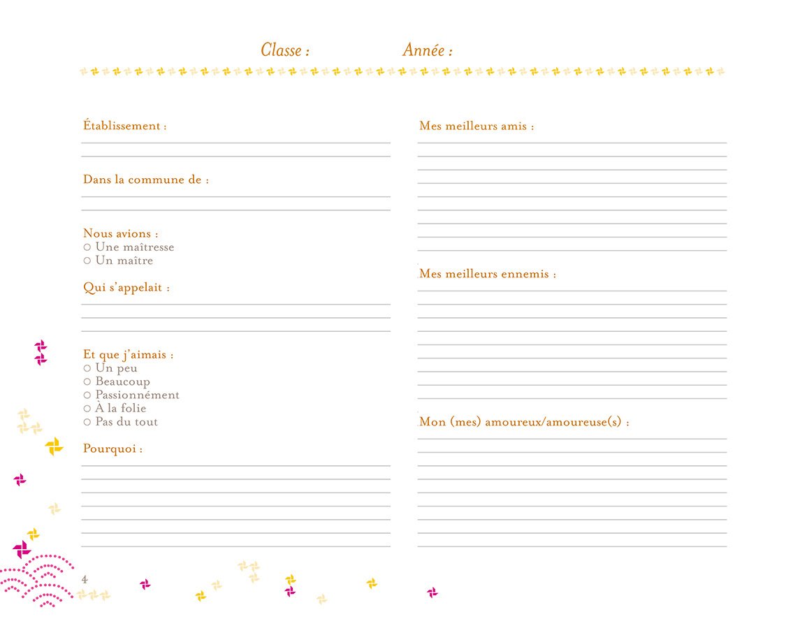 Amazonfr Mes Photos De Classe Maternelleterminale Une - 