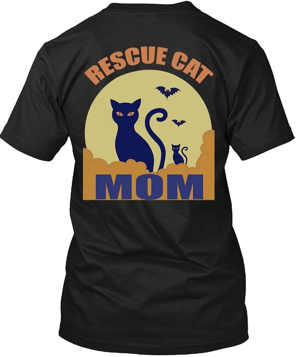 Rescue Cat Mom T Shirt, Being A Cat Mom T Shirt Clothing