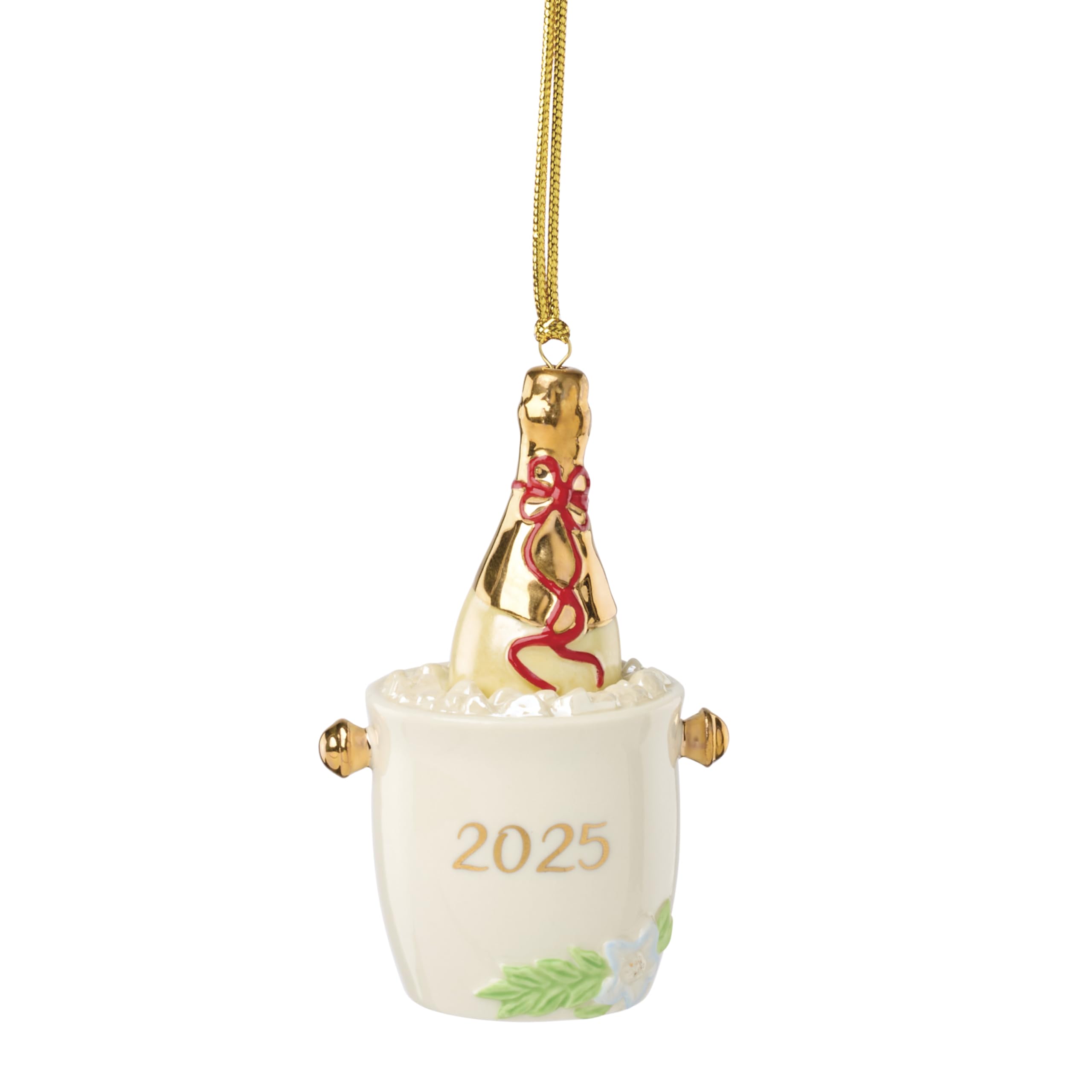 Lenox 897621 2025 Champagne Bucket Ornament, Christmas, Holiday Decorations Image