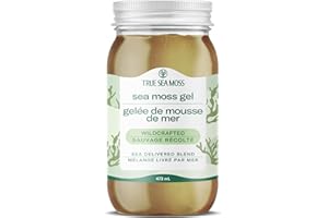 TrueSeaMoss Sea Moss Gel - Alternative Form of Sea Moss - Wildcrafted Irish Sea Moss Gel - Sea Moss Gel Organic Raw - Made in