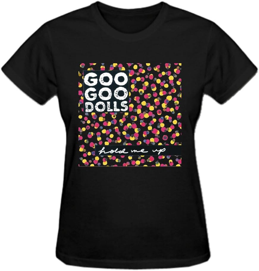 Heeloo Women's Goo Goo Dolls Hold Me up Personalized Sexy T Shirt