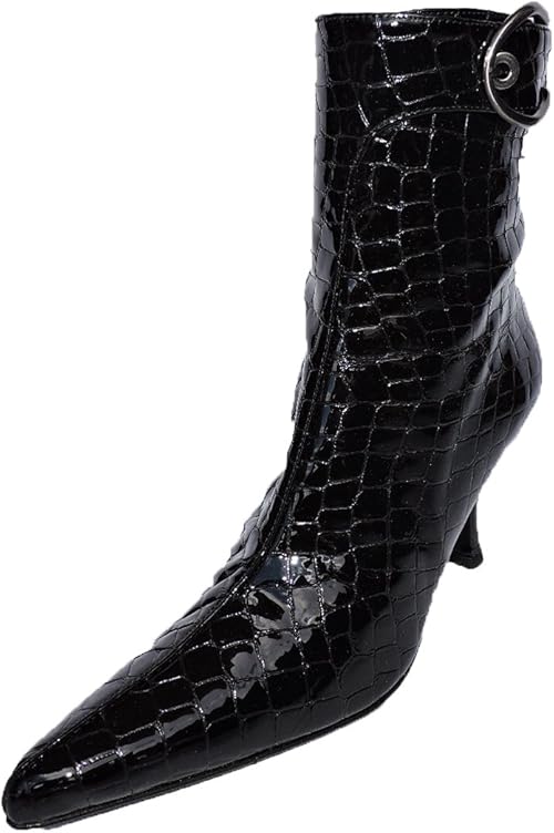 stuart weitzman croc boots