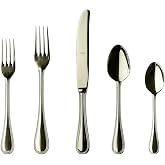 Perla Champagne Flatware Set - 20 Pcs. | Perla, Champagne, 18/10 stainless steel, dishwasher safe, Made in Italy. Service for 4.