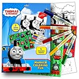 Thomas the Train Stickers Coloring Activity Set With, Washable Markers, Sticker Sheets and Coloring Pages