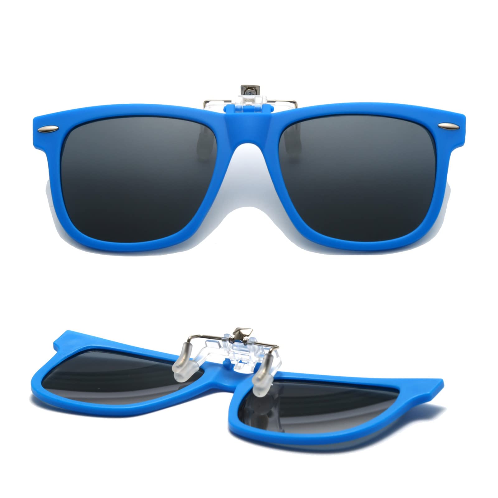 Kids Clip-On Polarised Sunglasses - UV Protection Flip Up for Boys & Girls