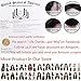 Life Diaries 250% Density Fashion Long Natural Wave 10% Human Hair+90% Heat Resistant Fiber Glueless Lace Front Synthetic Wig For Women(20