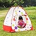 Young Kids Tents, Play Tent Portable Folding Red Twist , Indoor and Outdoor Kid Playhouse Tent, Easy to Setup, Safe and Sturdy