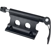 Sutekus Bike Fork Mount Universal Quick Release Fork Block Mounts Bicycle Car Roof Mount Rack for Truck Trailer Vans Vehicles (Black)