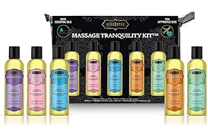 Kama Sutra Massage Tranquility Kit, 2 oz (59 ml Pack of 5)