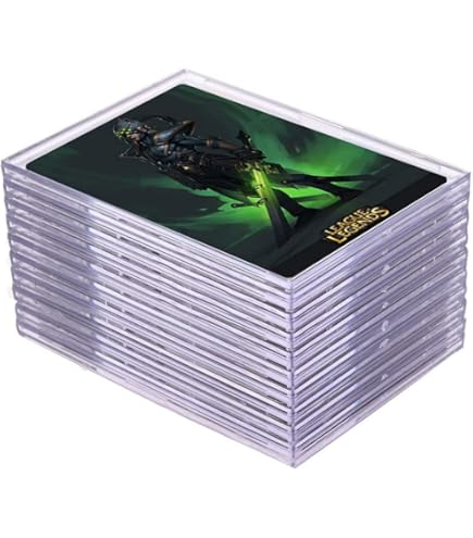 50 Pack) Ultra Pro Mini Snap Card Holders Stackable Standard - Foto 12