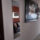 TSKDKIT 2pcs HD Wall Mirror Self Adhesive Frameless 40x30cm Glass Tile view 8